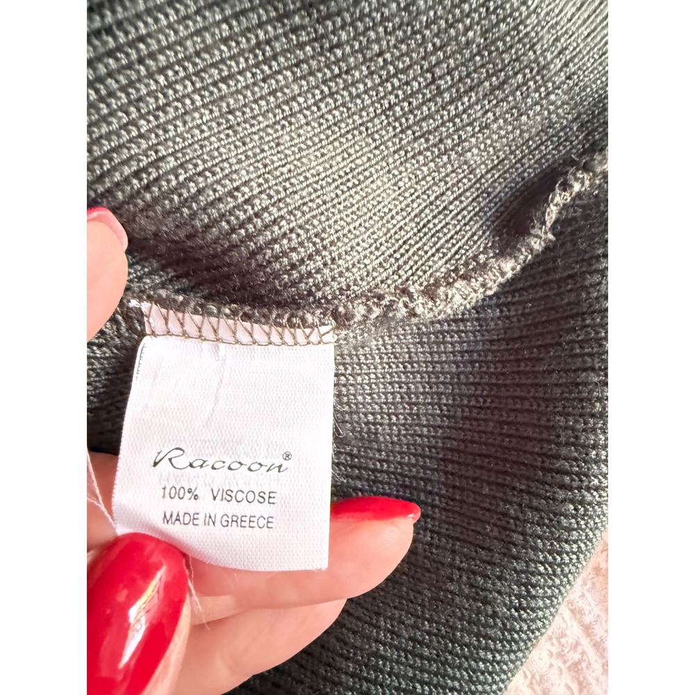 Coordinate Collection by Steilmann Women's Green Striped Knit Top Size 36‎ - Picture 5 of 7
